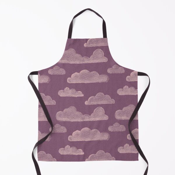 Item preview, Dreamtime Clouds Watercolor Pattern - Beet + Rose designed and sold by Irene Estelle.