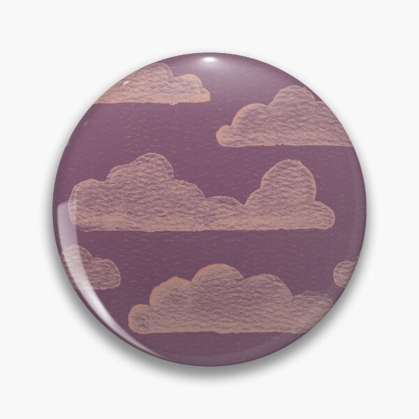 Item preview, Dreamtime Clouds Watercolor Pattern - Beet + Coral designed and sold by Irene Estelle.