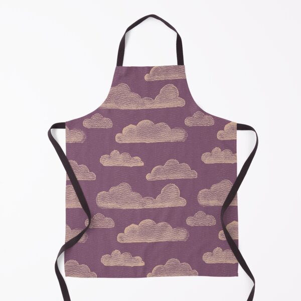 Item preview, Dreamtime Clouds Watercolor Pattern - Beet + Melon designed and sold by Irene Estelle.