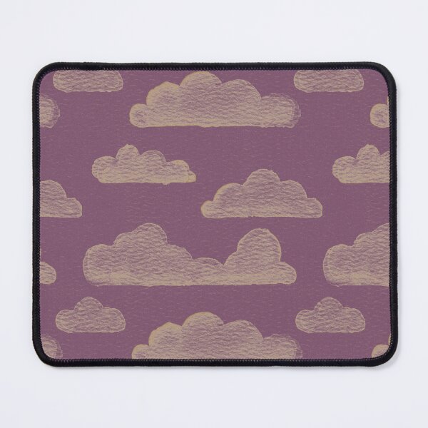 Item preview, Dreamtime Clouds Watercolor Pattern - Beet + Fawn designed and sold by Irene Estelle.