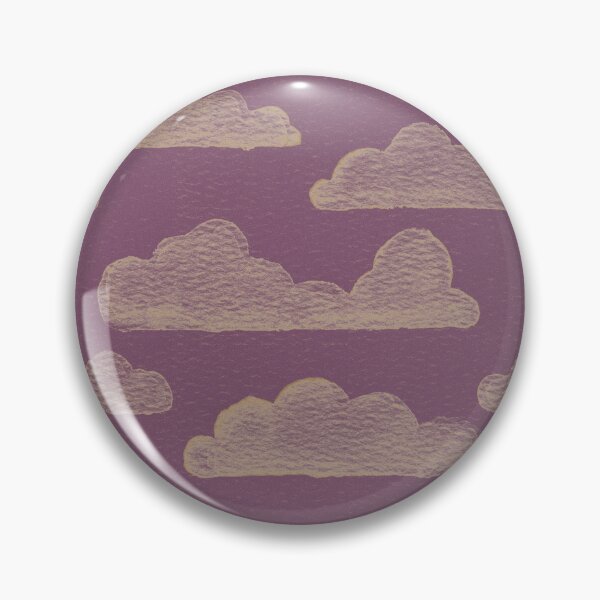 Item preview, Dreamtime Clouds Watercolor Pattern - Beet + Fawn designed and sold by Irene Estelle.