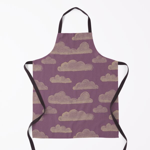 Item preview, Dreamtime Clouds Watercolor Pattern - Beet + Fawn designed and sold by Irene Estelle.