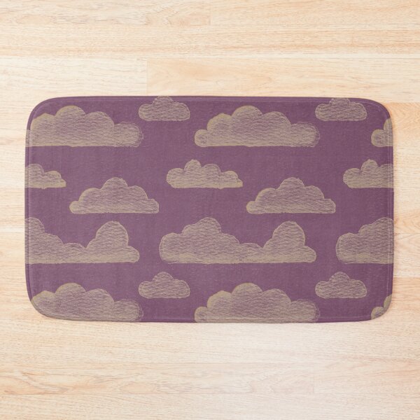 Item preview, Dreamtime Clouds Watercolor Pattern - Beet + Fawn designed and sold by Irene Estelle.
