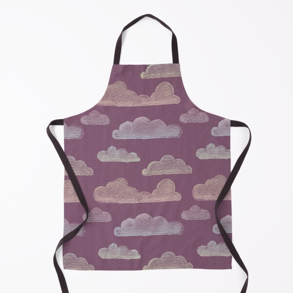 Item preview, Dreamtime Clouds Watercolor Pattern - Beet + Rainbow Sorbet designed and sold by Irene Estelle.