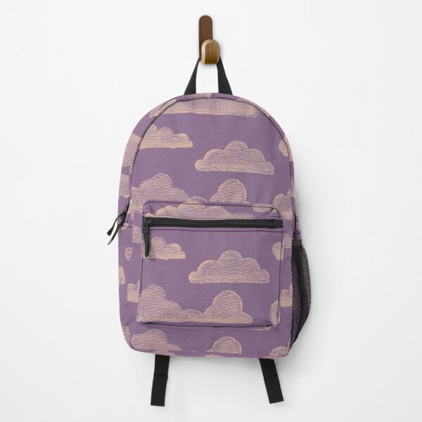 Item preview, Dreamtime Clouds Watercolor Pattern - Plum + Melon designed and sold by Irene Estelle.