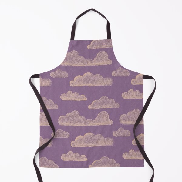 Item preview, Dreamtime Clouds Watercolor Pattern - Plum + Melon designed and sold by Irene Estelle.