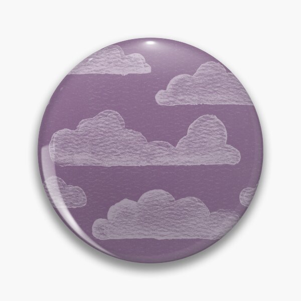 Item preview, Dreamtime Clouds Watercolor Pattern - Plum + Dust designed and sold by Irene Estelle.