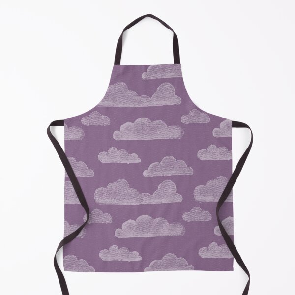 Item preview, Dreamtime Clouds Watercolor Pattern - Plum + Dust designed and sold by Irene Estelle.