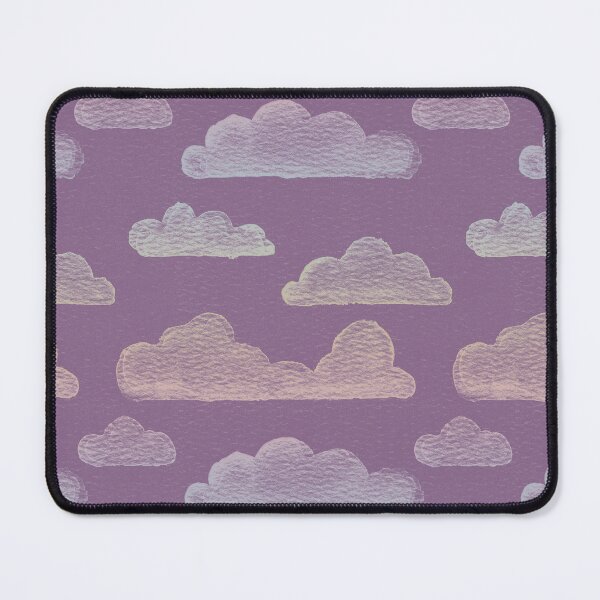 Item preview, Dreamtime Clouds Watercolor Pattern - Plum + Rainbow Sorbet designed and sold by Irene Estelle.