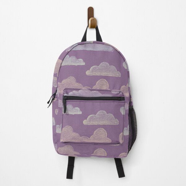 Item preview, Dreamtime Clouds Watercolor Pattern - Plum + Rainbow Sorbet designed and sold by Irene Estelle.