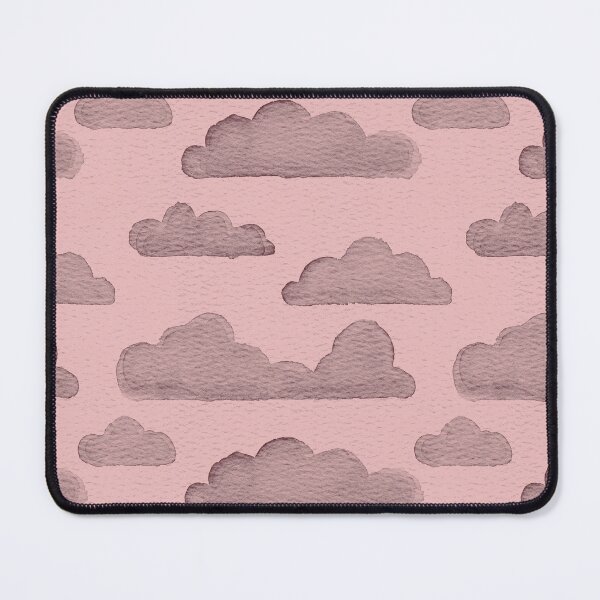 Item preview, Dreamtime Clouds Watercolor Pattern - Rose + Wine designed and sold by Irene Estelle.