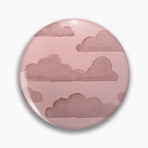 Item preview, Dreamtime Clouds Watercolor Pattern - Rose + Ruby designed and sold by Irene Estelle.