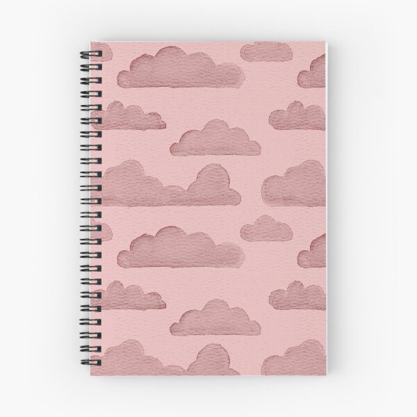 Item preview, Dreamtime Clouds Watercolor Pattern - Rose + Ruby designed and sold by Irene Estelle.