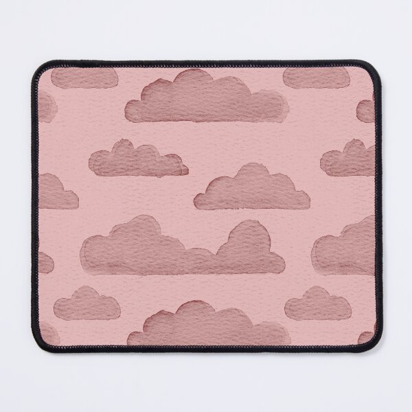 Item preview, Dreamtime Clouds Watercolor Pattern - Rose + Ruby designed and sold by Irene Estelle.