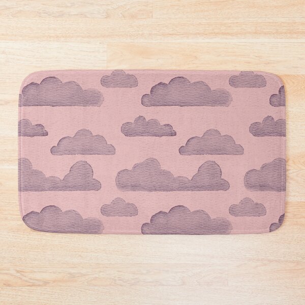 Item preview, Dreamtime Clouds Watercolor Pattern - Rose + Beet designed and sold by Irene Estelle.