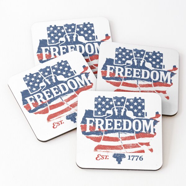 Item preview, American Freedom Patriotic T-Shirt designed and sold by Matinez Pink.