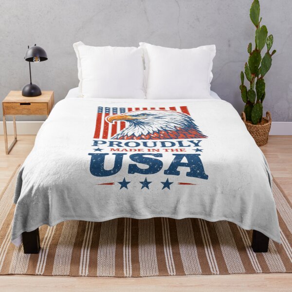 Item preview, Proudly Made in the USA Eagle T-Shirt designed and sold by Matinez Pink.