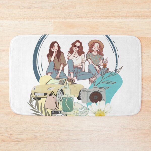 Item preview,  Aesthetic Besties Road Trip Adventure, AESTHETIC, GIRLS designed and sold by ravenRM.