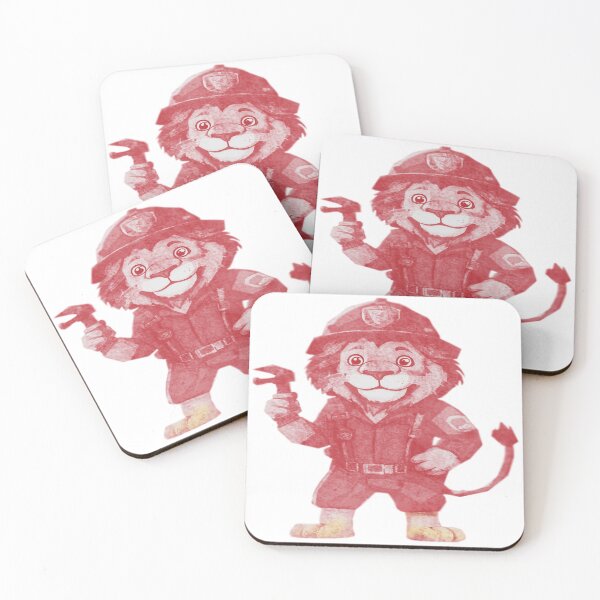 Item preview, Lion Firefighter designed and sold by kinpirks.