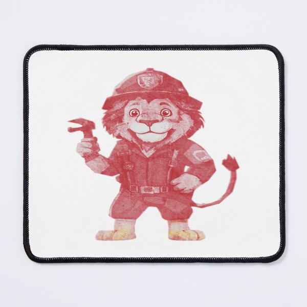 Item preview, Lion Firefighter designed and sold by kinpirks.
