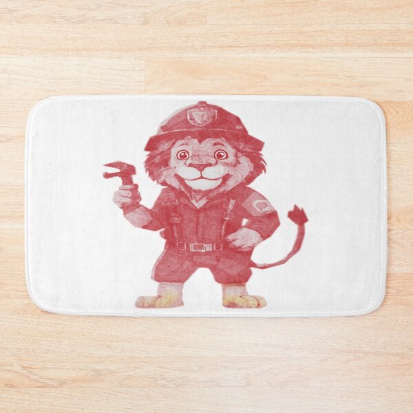 Item preview, Lion Firefighter designed and sold by kinpirks.