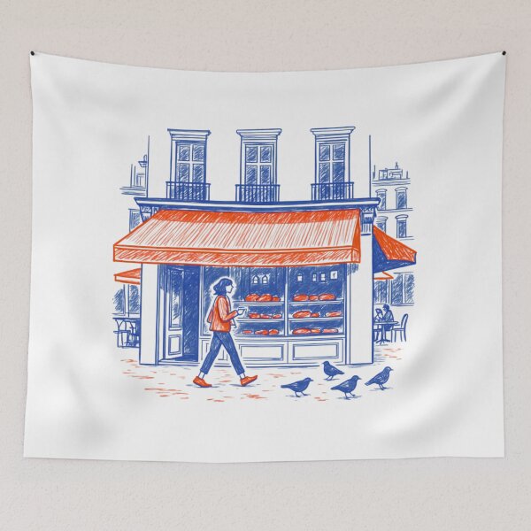Item preview, Paris Street Life designed and sold by Tablotique.