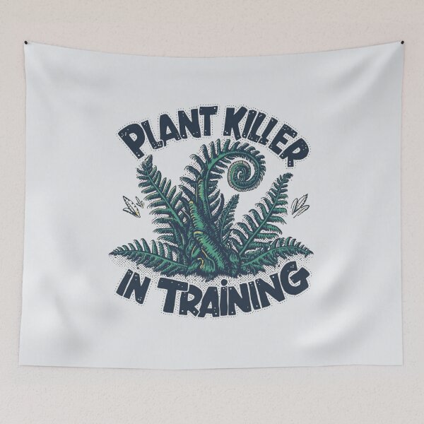 Item preview, Funny Plant Killer in Training designed and sold by Zakrytos ★★★★★.