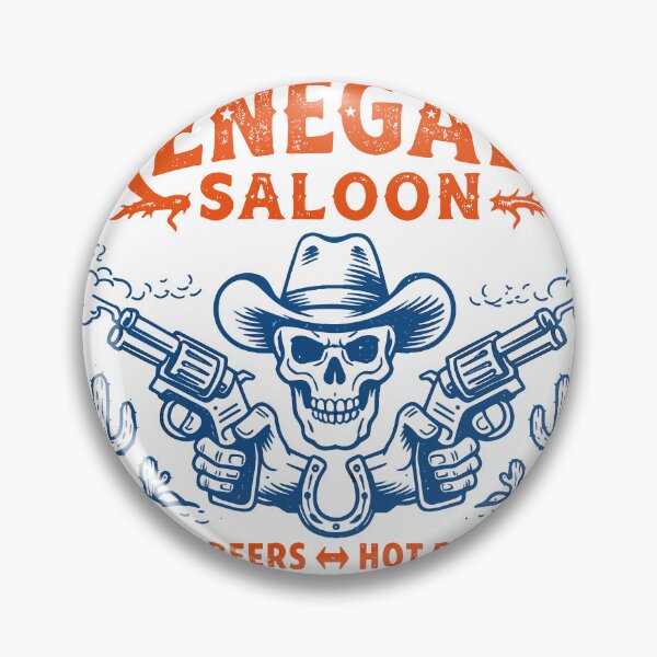 Artikelvorschau, Renegade Saloon T-Shirt entworfen und verkauft von Matinez Pink.