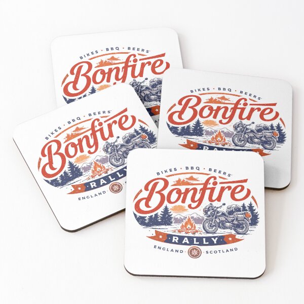 Item preview, Motorcycle Bonfire Rally T-Shirt designed and sold by Matinez Pink.
