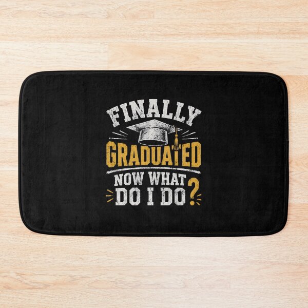 Item preview, Finally Graduated Now What Do I Do? designed and sold by DemureArtsy.