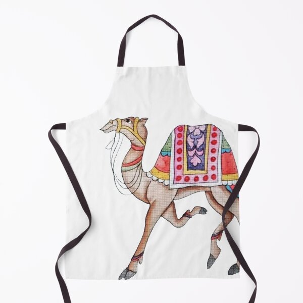 Item preview, Traditional Indian Royal Camel Illustration - Ethnic Folk Art Style designed and sold by MrArt10K.