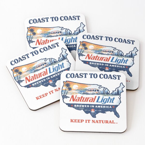 Item preview, Coast to Coast Natural Light T-Shirt designed and sold by Matinez Pink.