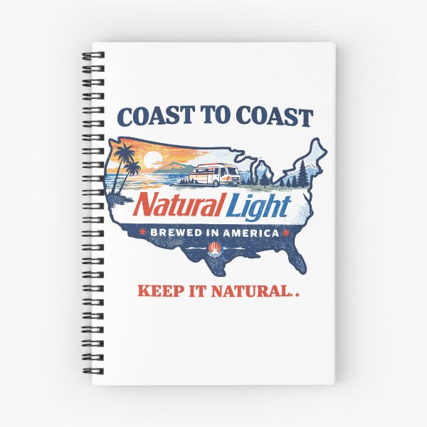 Item preview, Coast to Coast Natural Light T-Shirt designed and sold by Matinez Pink.