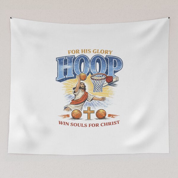 Item preview, Basketball Jesus Hoop for His Glory designed and sold by Matinez Pink.