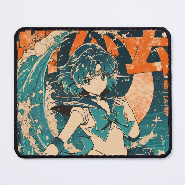 Item preview, Sailor Mercury Retro Tidal Wave  designed and sold by AnimeArsenalPrints.