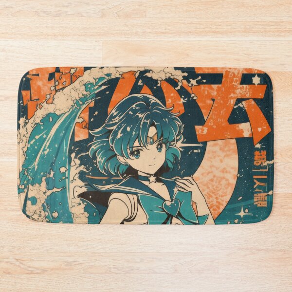 Item preview, Sailor Mercury Retro Tidal Wave  designed and sold by AnimeArsenalPrints.