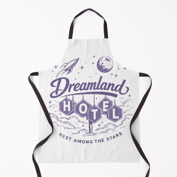 Item preview, Dreamland Hotel Space Themed T-Shirt designed and sold by Matinez Pink.