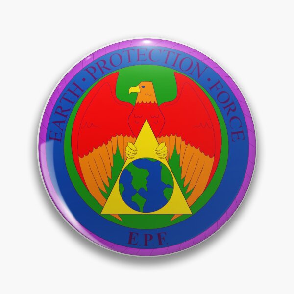 Item preview, Earth Protection Force logo gay designed and sold by VioletVulpini.