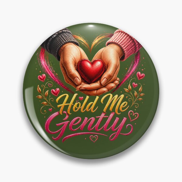 Item preview, Hold Me Gently Heart Hands Design designed and sold by JagrDesigns.