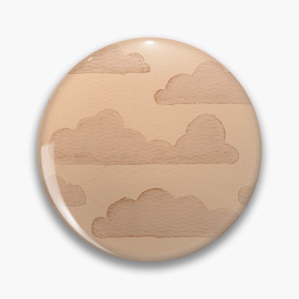 Item preview, Dreamtime Clouds Watercolor Pattern - Melon + Rust designed and sold by Irene Estelle.