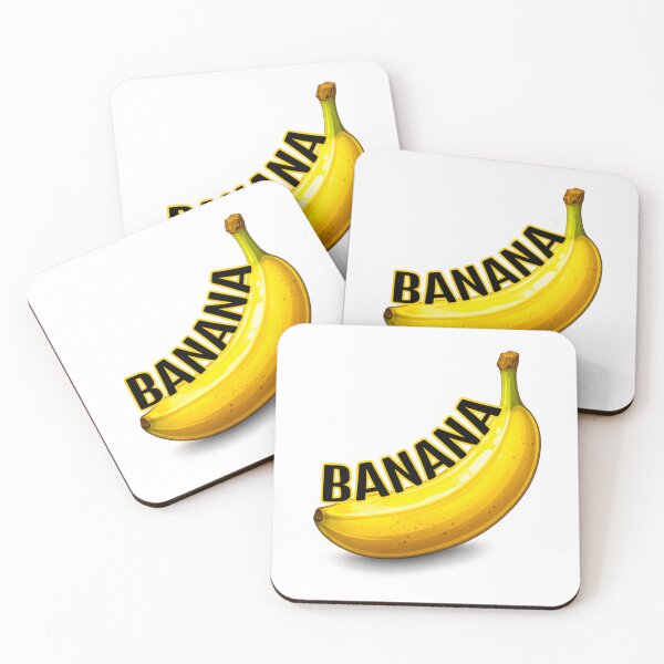 Item preview, Banana Typography Fruit Pop Art Design designed and sold by PixelParinda.