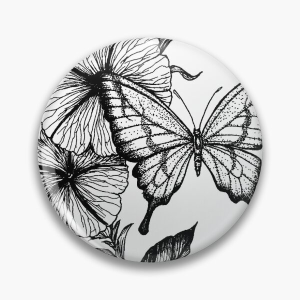 Item preview, Butterfly and petunias  designed and sold by AngelAshwoodArt.