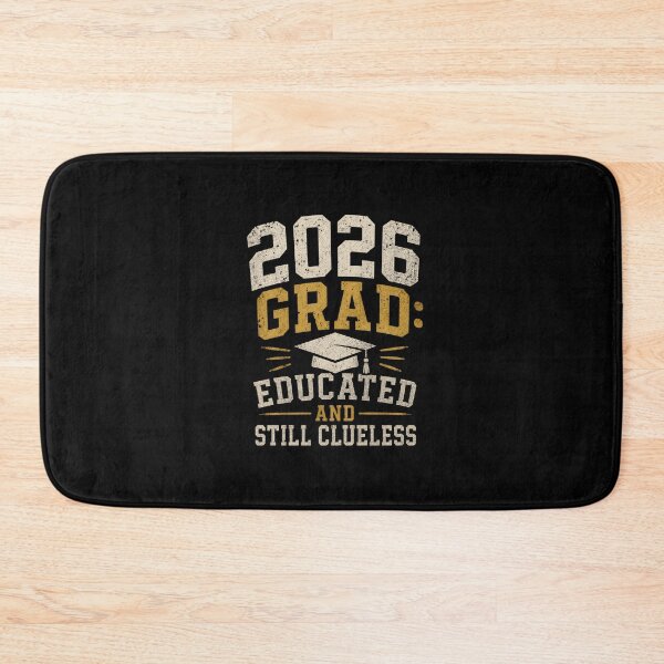 Item preview, 2026 Grad Educated And Still Clueless Graduation Day designed and sold by DemureArtsy.
