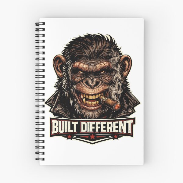 Item preview, Tough Chimpanzee Built Different Design designed and sold by LOLKart.