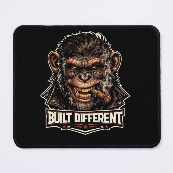 Item preview, Tough Chimpanzee Built Different Design designed and sold by LOLKart.