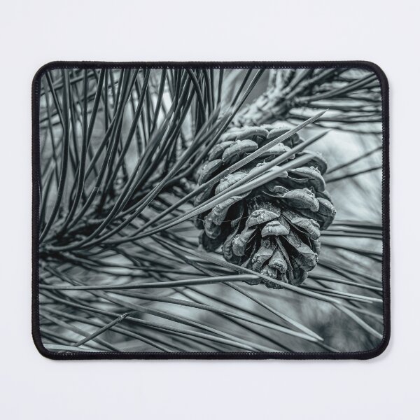 Item preview, Geometry of the Forest — Pine Cone in Black and White designed and sold by Rabee Khalil Photography.