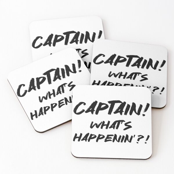 Item preview, CAPTAIN, WHAT'S HAPPENIN'?! designed and sold by chaoticwhims.