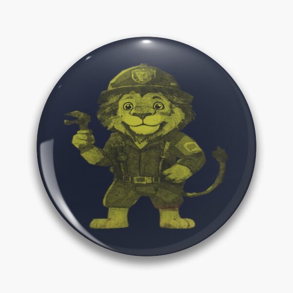 Item preview, Lion Firefighter designed and sold by kinpirks.