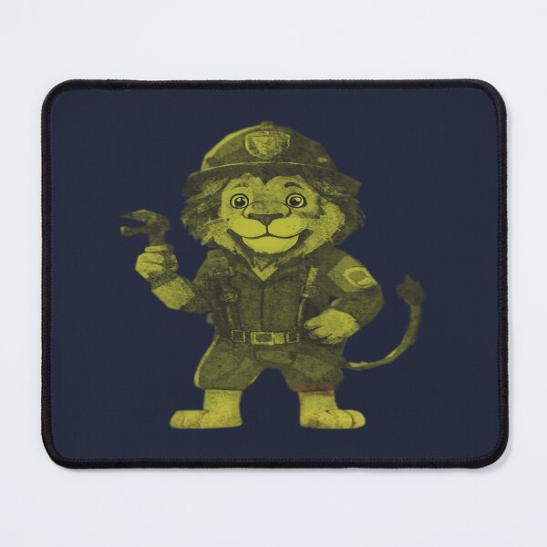 Item preview, Lion Firefighter designed and sold by kinpirks.
