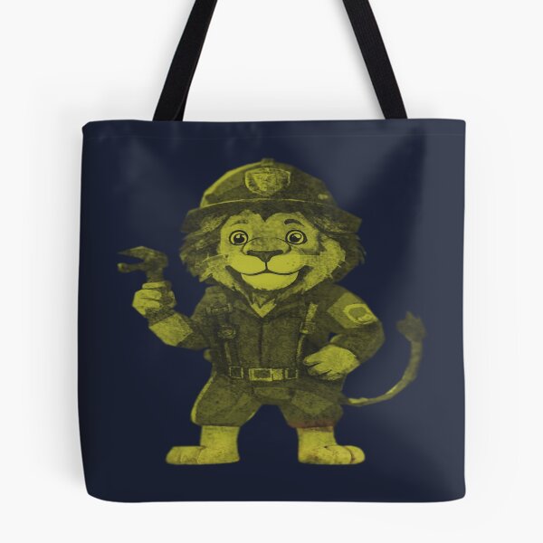 Item preview, Lion Firefighter designed and sold by kinpirks.